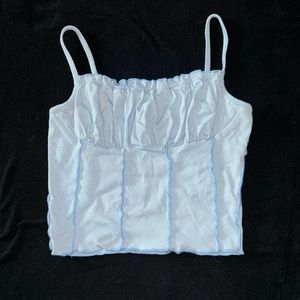 Light blue Brandy tank top